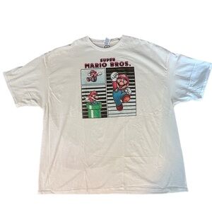 VINTAGE Super Mario Nintendo 5XL Tshirt